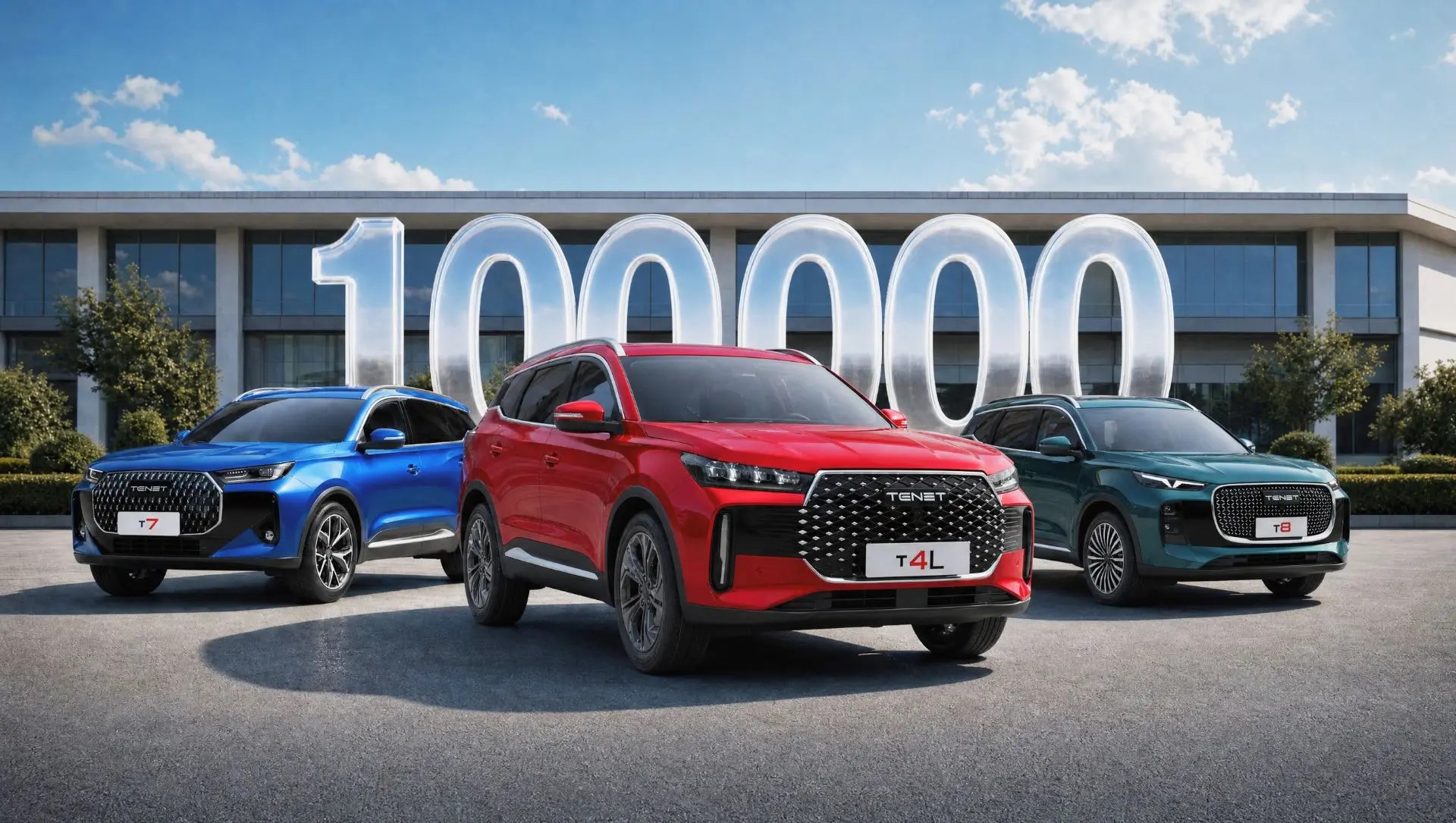 TENET достиг 100 000 проданных автомобилей