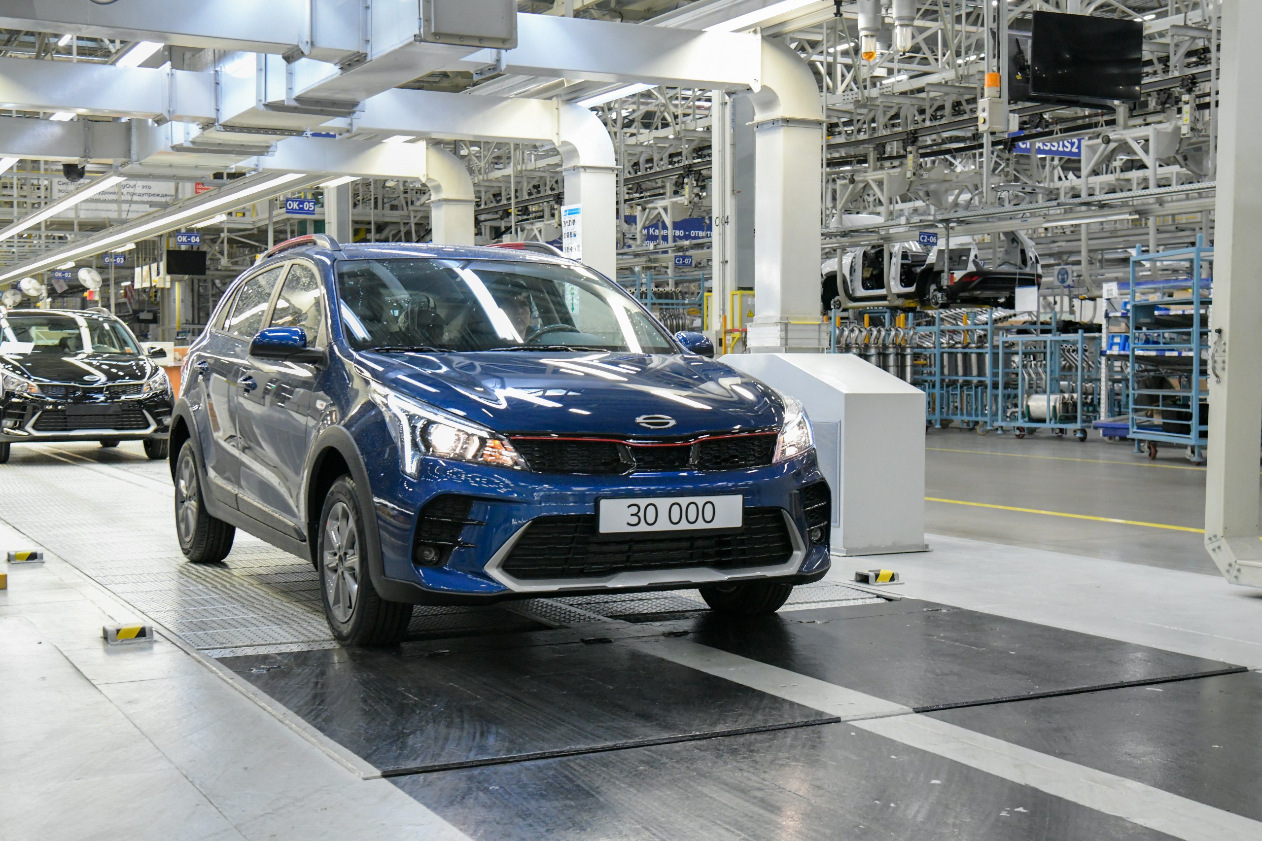 30 000 автомобилей Solaris сошли с конвейера